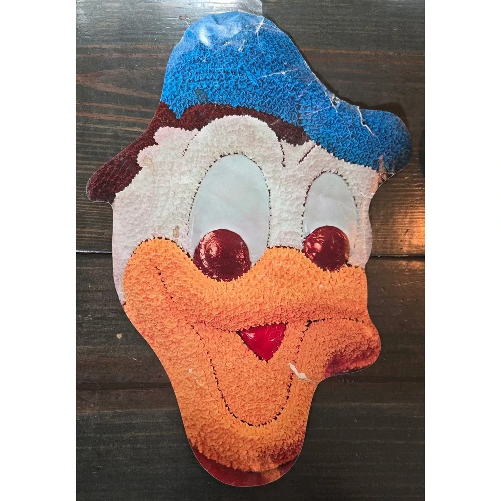 Vintage Wilton Donald Duck Cake Pan‎ w Insert Disney 515-507 Korea